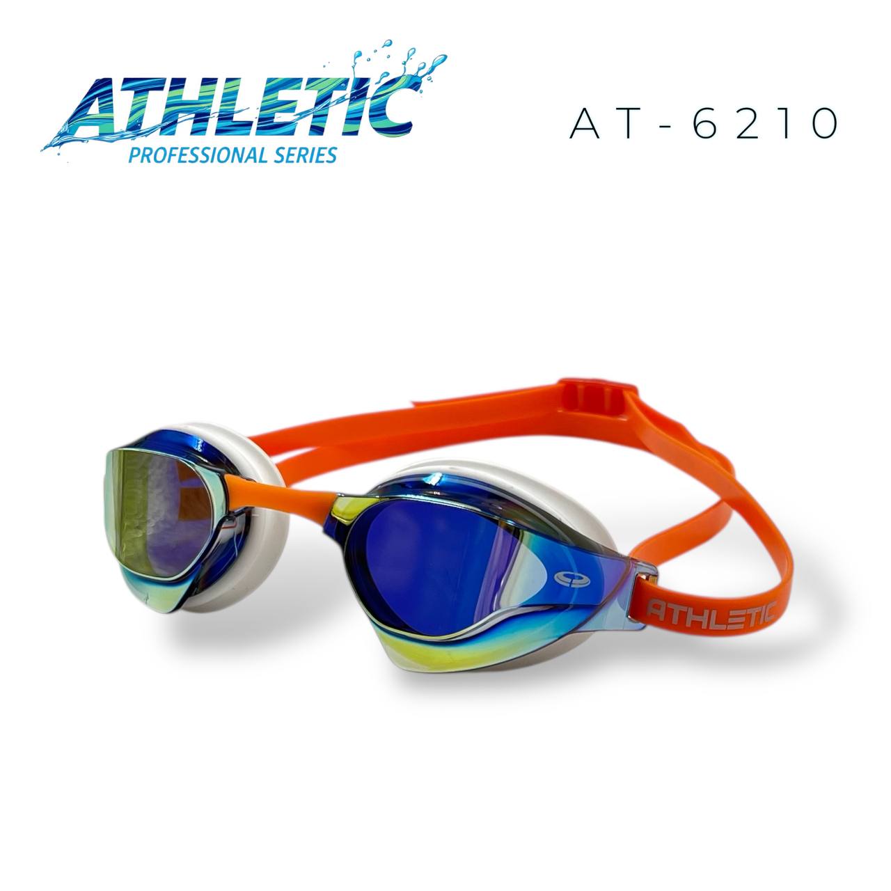 ۶۲۱۰ نارنجی عینک شنا مدل 6210 اتلتیک Athletic - Image 1