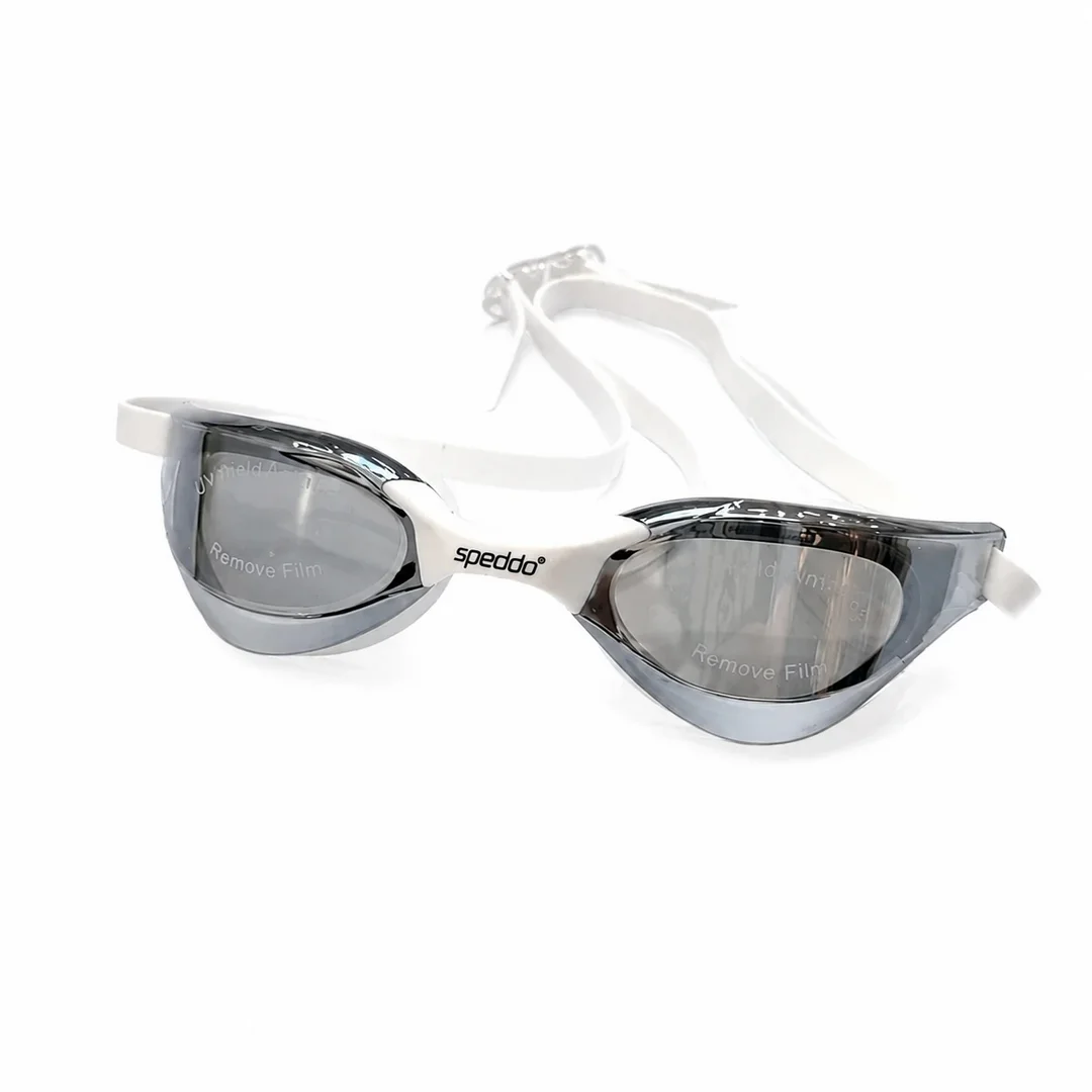 عینک ۱۰۲۷ سفید نقره ای عینک شنا طرح اسپیدو مدل 1027 Speedo - Image 1