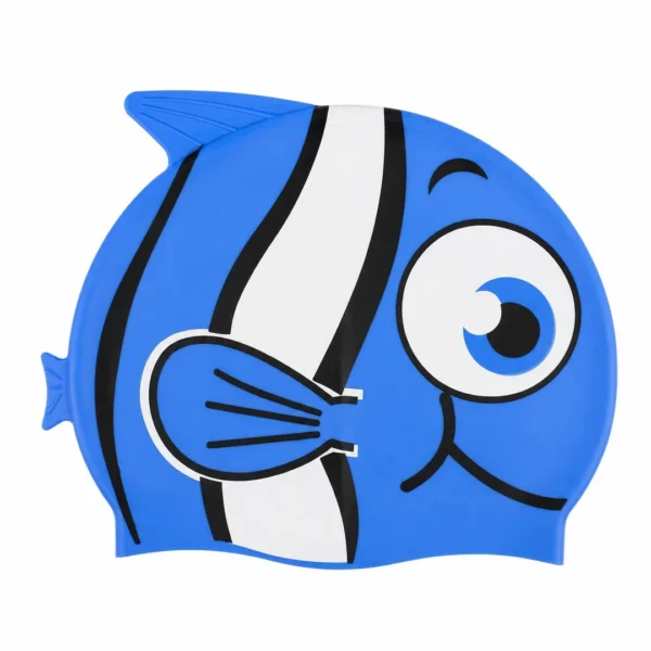 کلاه شنا بچگانه سیلیکونی مدل عروسکی Swim Cap