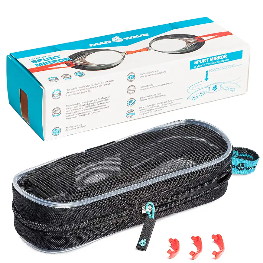 عینک شنا مدویو مدل Spurt Mirror - Image 4