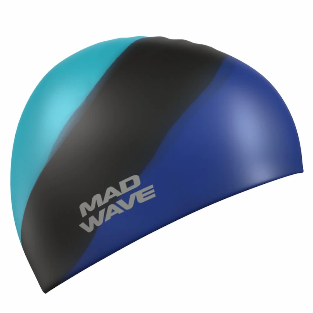 M0531_11_2_03W__Mad_Wave__Multi_adult_big__Blue__Big_size_2 کلاه شنا سیلیکونی مدویو مدل Multi Adult Big - Image 1