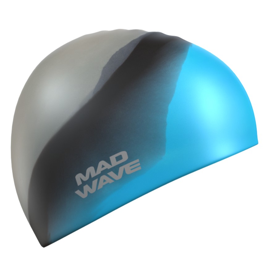 M0534_01_0_08W__Mad_Wave__Multi_adult__Azure__One_size_2 کلاه شنا سیلیکونی مدویو مدل Multi Adult - Image 1