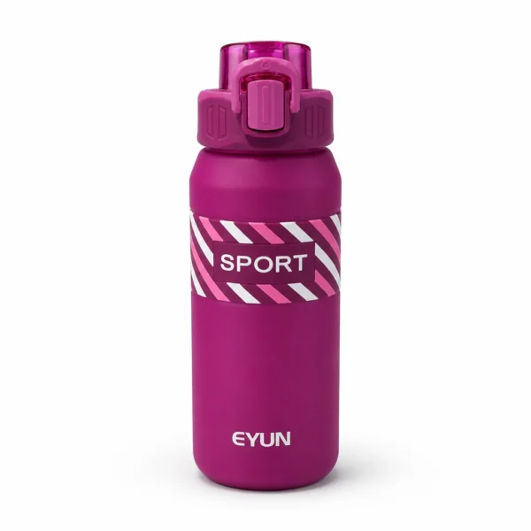 بطری آب مات دور سیلیکون اسپرت Eyun - Image 5