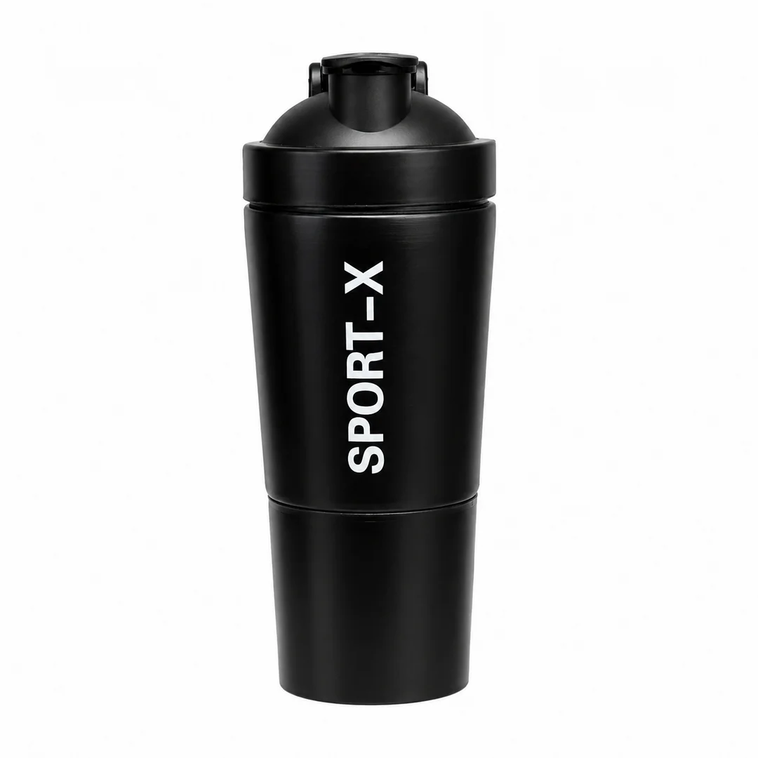 فلزی دوتکه مشکی شیکر فلزی دوتکه X-SPORT - Image 1