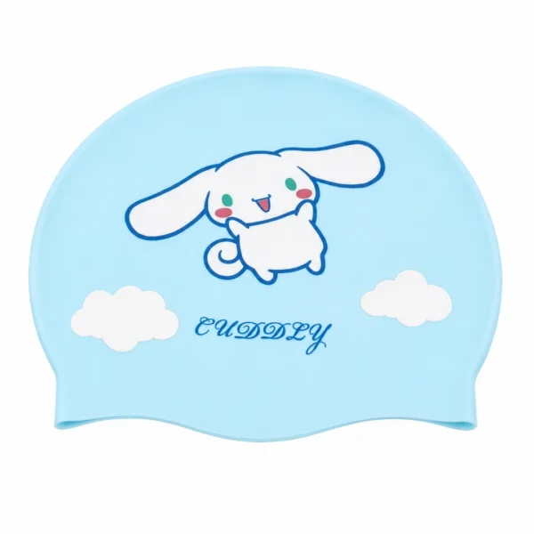 کلاه شنا بچگانه سیلیکونی مدل عرسکی Swim Cap - Image 5